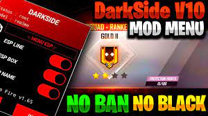 Download Darkside Mod menu v3 Free Fire APK For Andriod.