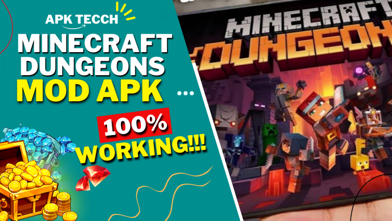 Minecraft Dungeons APK Download Free [Latest Version] For Andriod 2022