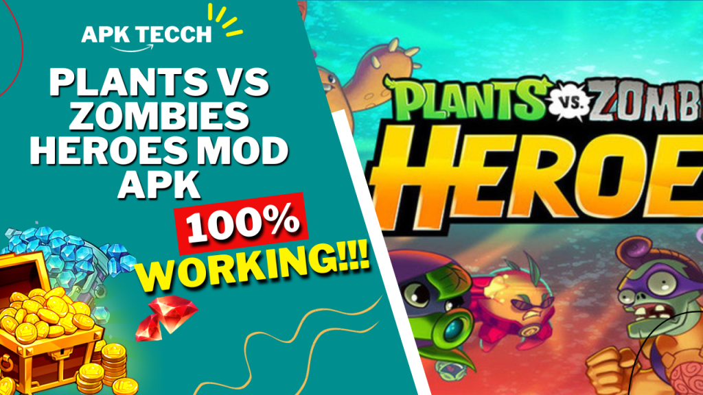 Plants VS Zombies Heroes Mod Apk