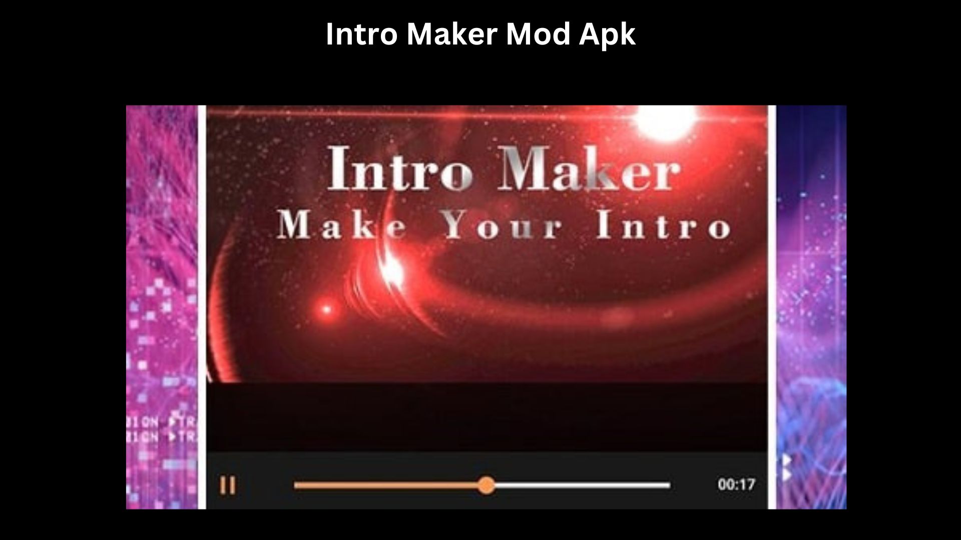 Intro Maker Mod Apk